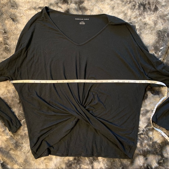 Long Sleeve Tied Top - Picture 4 of 5